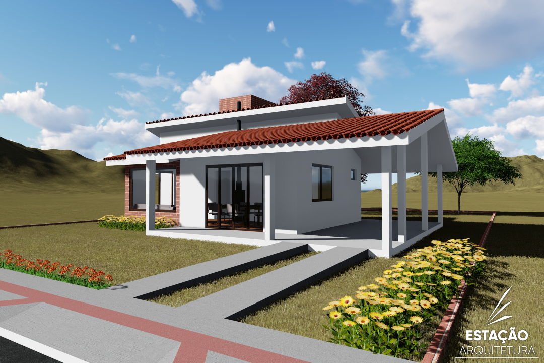 Residência GH na Praia de Itapirubá, em Laguna - Projeto de Arquitetura - Estação Arquitetura