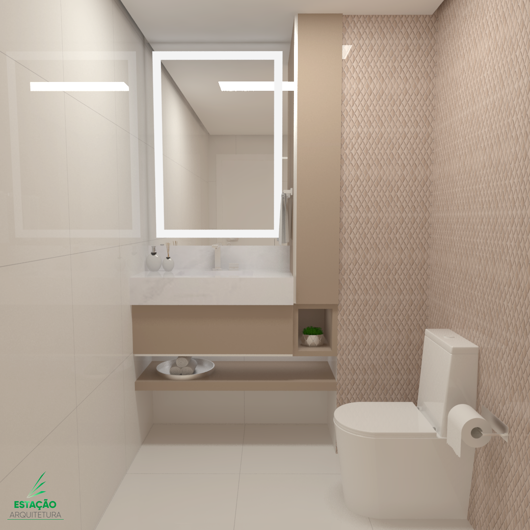 Lavabo em São José - Estação Arquitetura