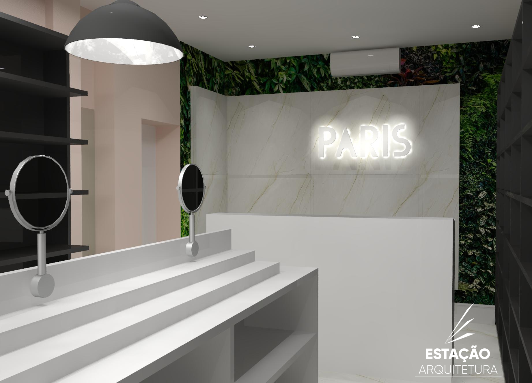Loja Paris em Laguna - Projeto de Interiores Comercial - Estação Arquitetura
