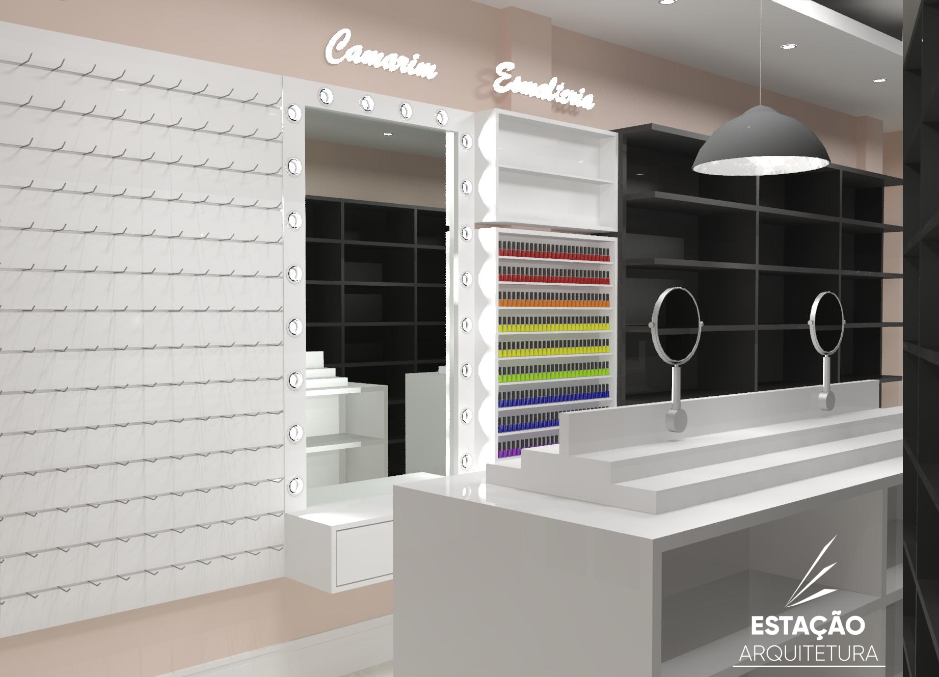 Loja Paris em Laguna - Projeto de Interiores Comercial - Estação Arquitetura