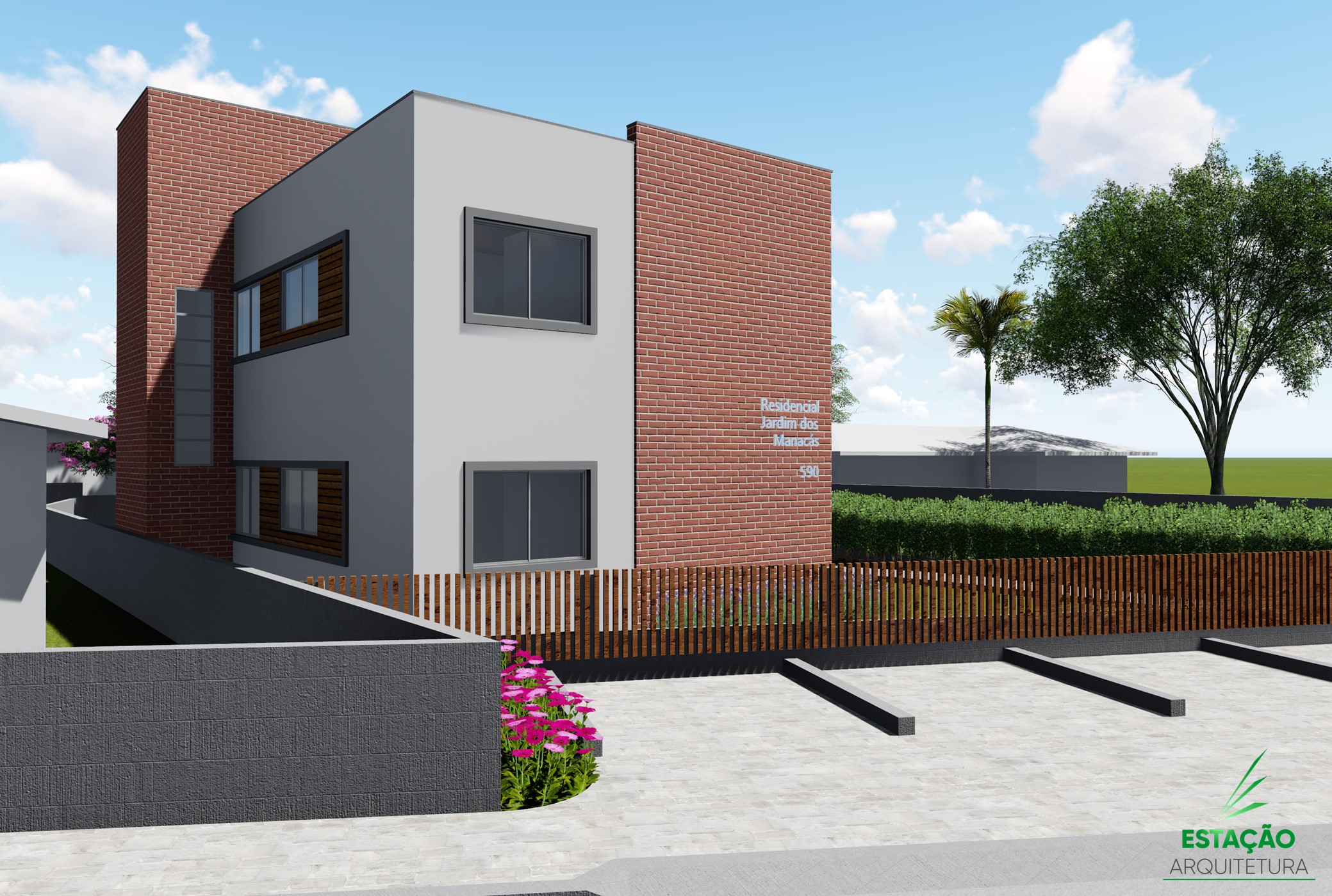 Edifício Multifamiliar IC em Paulo Lopes - Estação Arquitetura